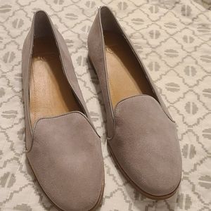 Ugg Bonnie suede loafers color oyster